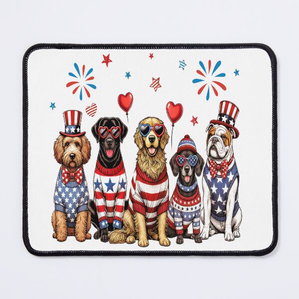 Item preview, 4th of July Dogs designed and sold by bonnieleigh6902.