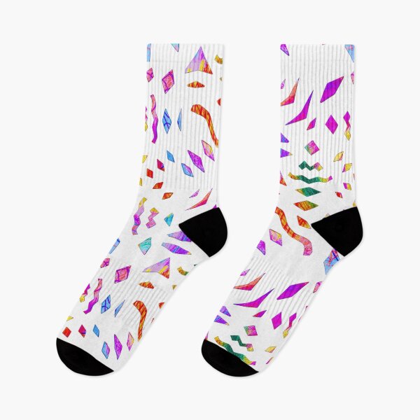 Item preview, Playful play of colors from geometric shapes on white designed and sold by Vision Illustrated.