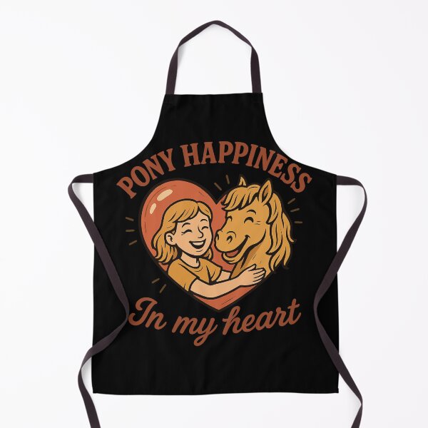 Item preview, Pony Happiness In My Heart Riding Horses Girls designed and sold by LuminOrb.