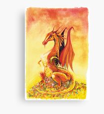 Smaug the Dragon Canvas Print