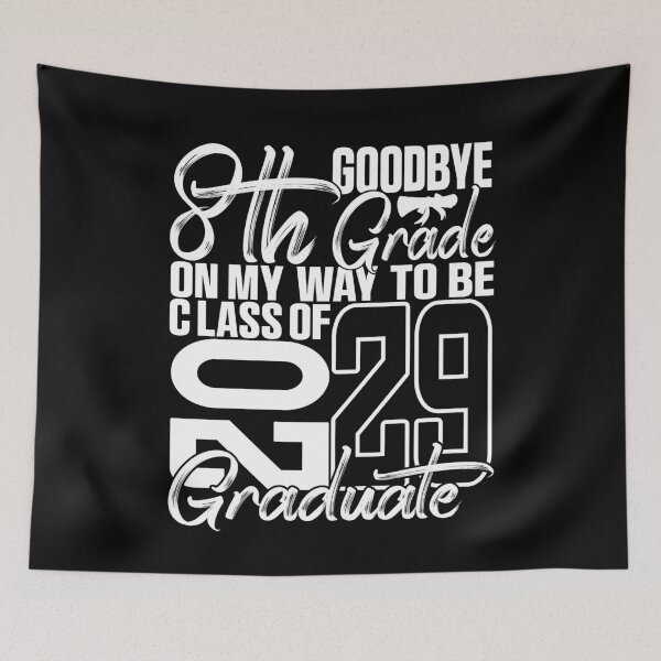 Item preview, Funny Goodbye 8th Grade Class Of 2029 Graduate 2025 8th Grade designed and sold by 07Art.