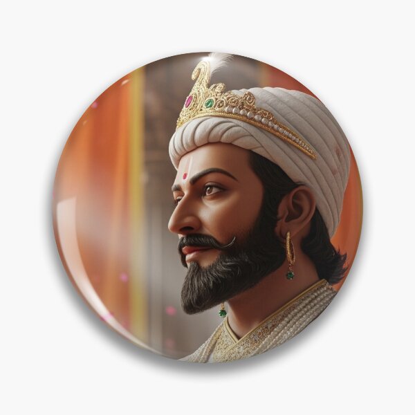 Item preview, Chhatrapati Shivaji Maharaj Royal Art designed and sold by KharaArt.