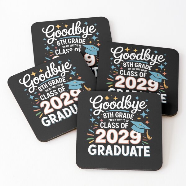 Item preview, Funny Goodbye 8th Grade Class Of 2029 Graduate 2025 8th Grade designed and sold by 07Art.