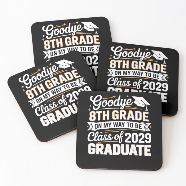 Item preview, Funny Goodbye 8th Grade Class Of 2029 Graduate 2025 8th Grade designed and sold by 07Art.