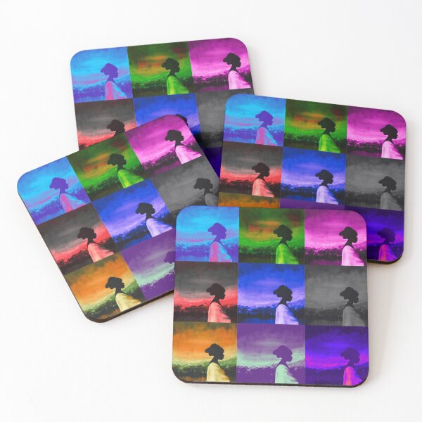 Item preview, Afryka black woman colorful collage designed and sold by MaPerle.