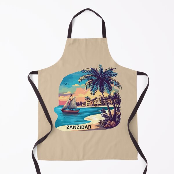 Item preview, Zanzibar – Dhow Boat & Spice Island Sunset designed and sold by Myra365Art.