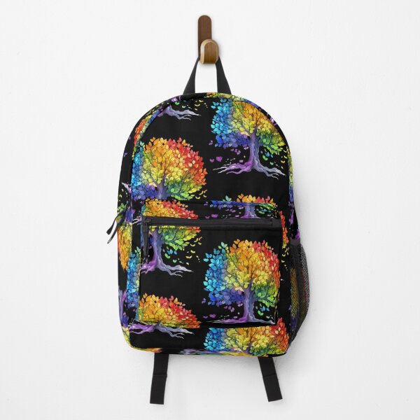 Item preview, LGBTQ Tree Life Rainbow Gay Lesbian Pride Month designed and sold by SpeedyPrints.