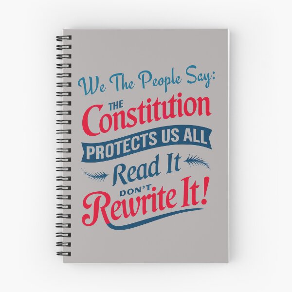 Item preview, We the People Say: The Constitution Protects Us All, Read It, Don’t Rewrite It, Patriotic Freedom Art designed and sold by elynne9.