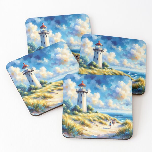 Item preview, Ocean View Lighthouse Relaxing Walkway designed and sold by purplesensation.