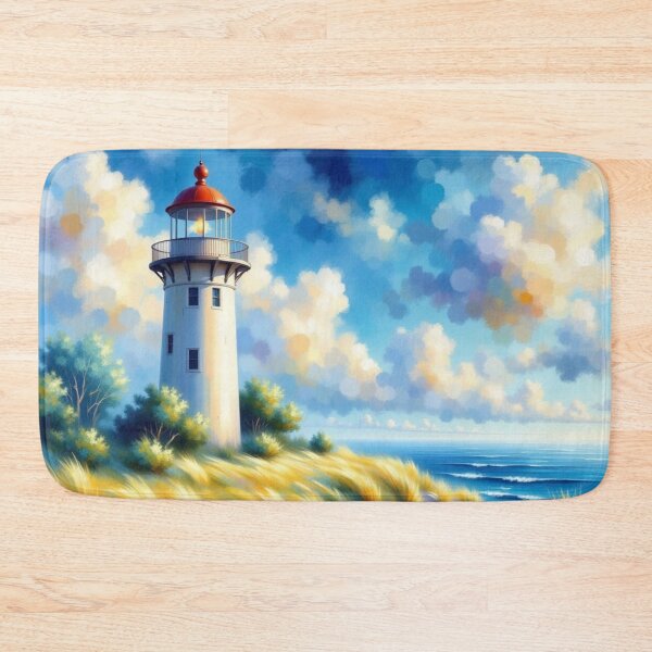 Item preview, Ocean View Lighthouse Relaxing Walkway designed and sold by purplesensation.