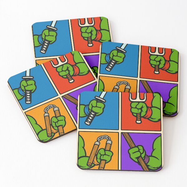 Item preview, Teenage mutant ninja turtles pop art designed and sold by LgndryPhoenix.