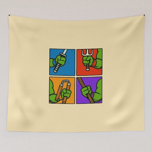 Item preview, Teenage mutant ninja turtles pop art designed and sold by LgndryPhoenix.