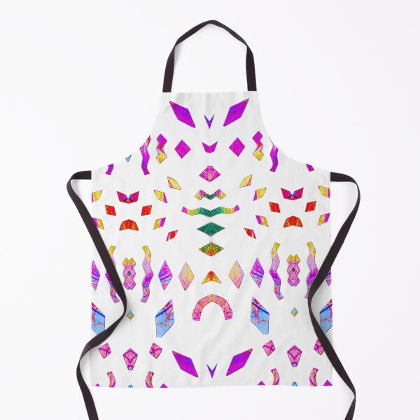 Item preview, Analogue paper cutting art played digitally - colorful & symmetrical on white designed and sold by Vision Illustrated.
