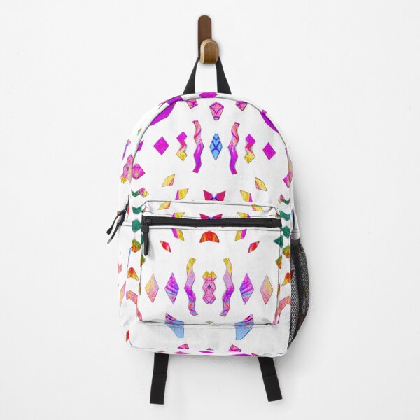 Item preview, Analogue paper cutting art played digitally - colorful & symmetrical on white designed and sold by Vision Illustrated.