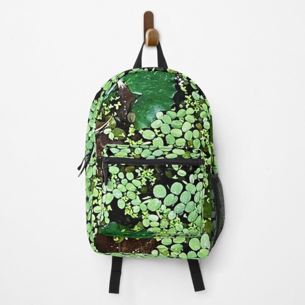 Item preview, Unique photo of leaves in a pond designed and sold by BeNaturally24.