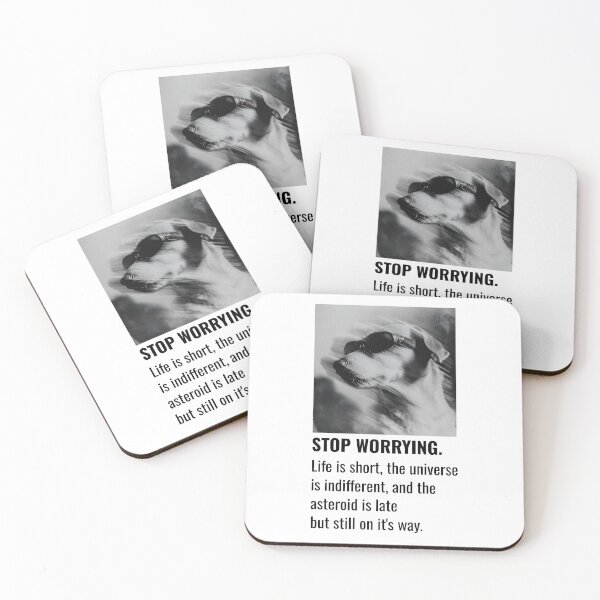 Item preview, Funny Nihilist Quote - Anti Inspirational Humor designed and sold by RockFireMerch.