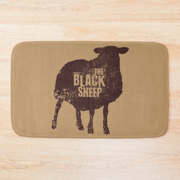 Item preview, The Black Sheep – Vintage rebel design with texture designed and sold by Fritolive.