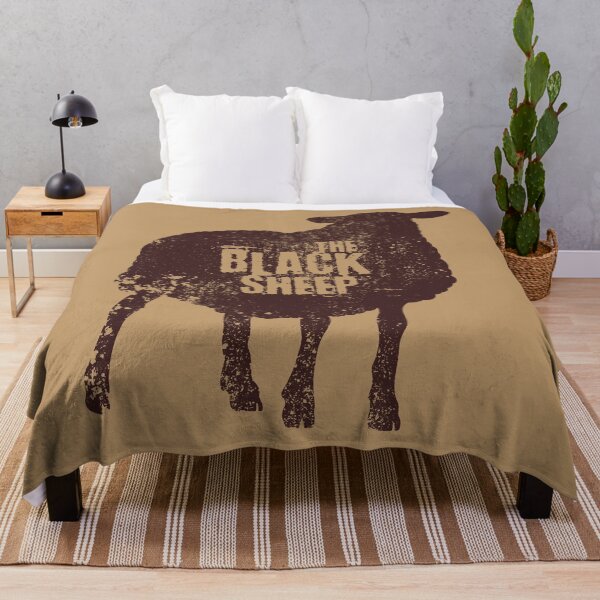 Item preview, The Black Sheep – Vintage rebel design with texture designed and sold by Fritolive.