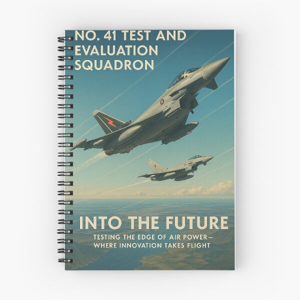 Item preview, No. 41 Test and Evaluation Squadron Into the Future designed and sold by Skyframe Aviation.