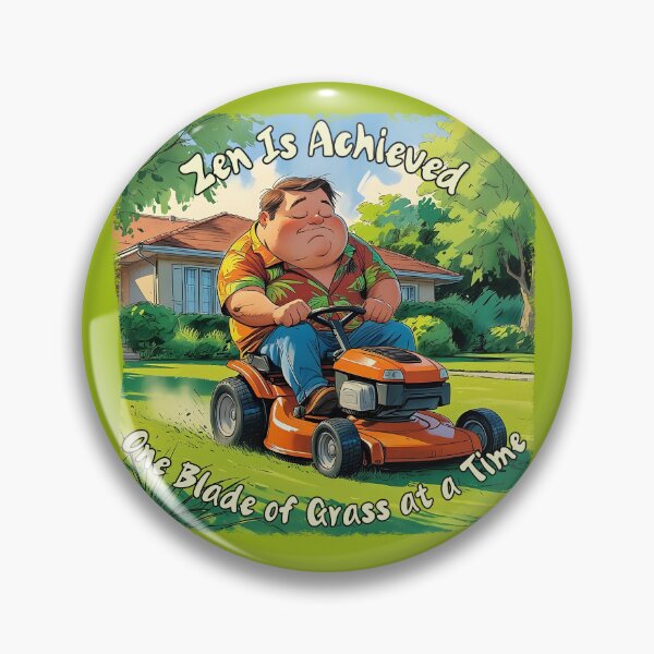 Item preview, Zen Is Achieved One Blade of Grass at a Time designed and sold by TestudoDesign.