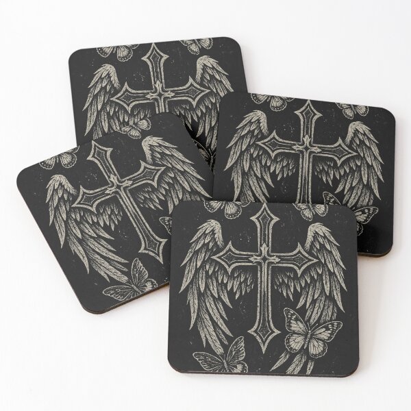 Item preview, Butterfly Cross 2 designed and sold by MyKoCulture.