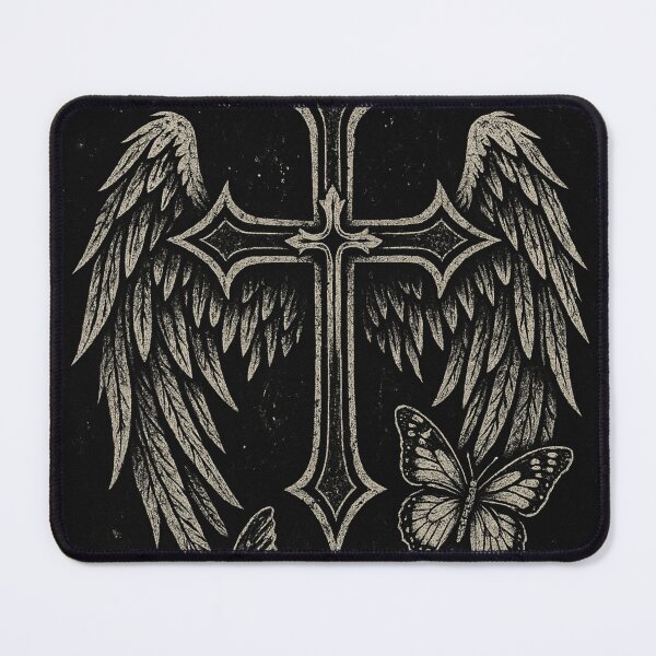 Item preview, Butterfly Cross 2 designed and sold by MyKoCulture.