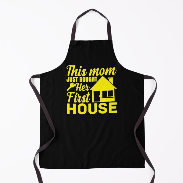 Item preview, This Mom just bought her first house yellow designed and sold by EmeraldeaArt.