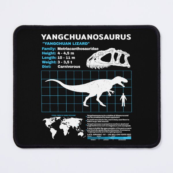 Item preview, Yangchuanosaurus Fact Sheet designed and sold by NicGrayGraphic.