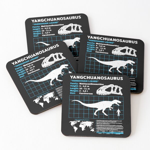 Item preview, Yangchuanosaurus Fact Sheet designed and sold by NicGrayGraphic.