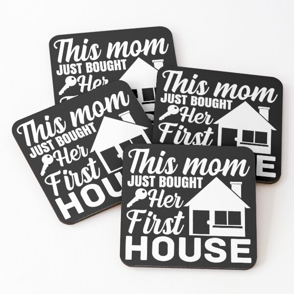 Item preview, This Mom just bought her first house white designed and sold by EmeraldeaArt.