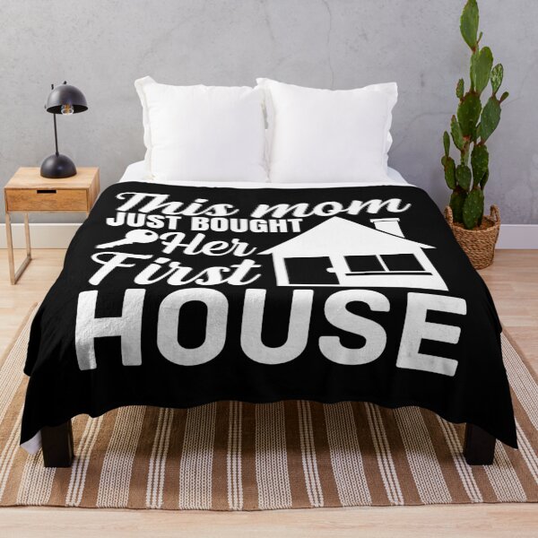 Item preview, This Mom just bought her first house white designed and sold by EmeraldeaArt.