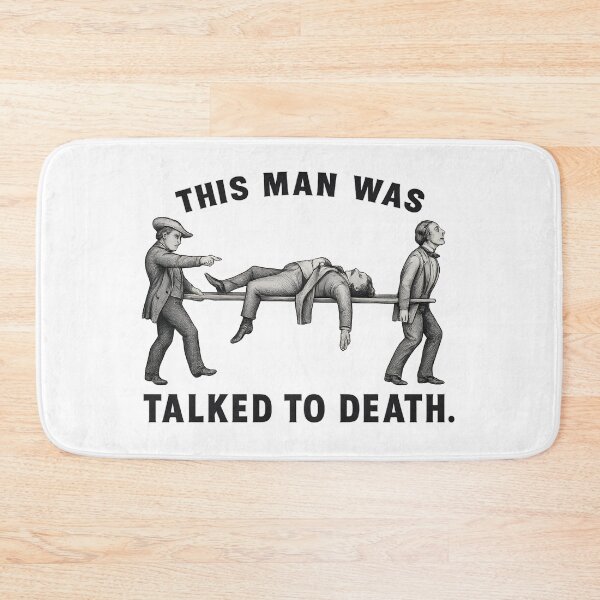 Item preview, Funny "Talked to Death" Vintage Nagging Wife propaganda designed and sold by Shoot-The-Moon.