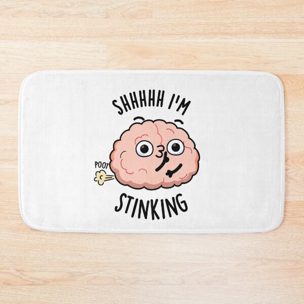 Item preview, Shhh I'm Stinking Funny Brain Fart Pun  designed and sold by punnybone.
