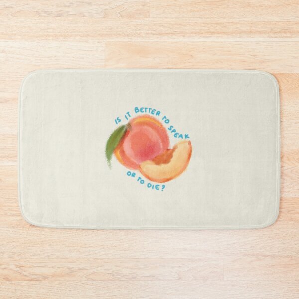 Item preview, is it better to speak or to die peach call me by your name luca guadagnino designed and sold by Kyna Arts.