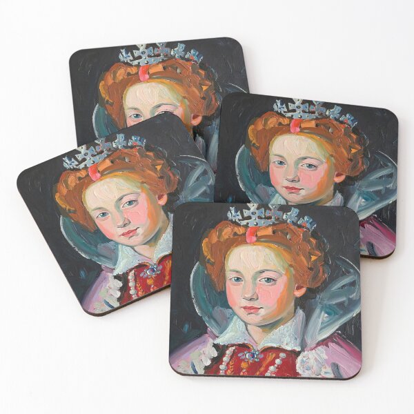 Item preview, Portrait of young Queen Elizabeth I of England designed and sold by Vintage Designs +.