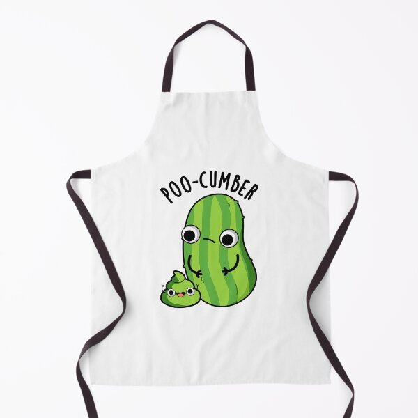 Item preview, Poo-cumber Funny Cucumber Pun designed and sold by punnybone.