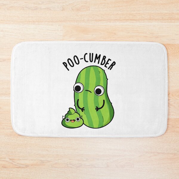 Item preview, Poo-cumber Funny Cucumber Pun  designed and sold by punnybone.