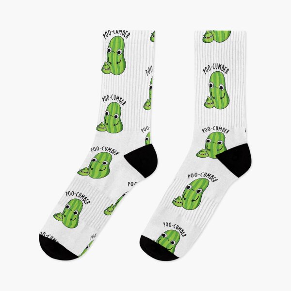 Item preview, Poo-cumber Funny Cucumber Pun  designed and sold by punnybone.