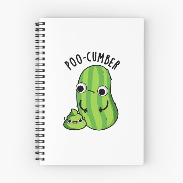 Item preview, Poo-cumber Funny Cucumber Pun  designed and sold by punnybone.