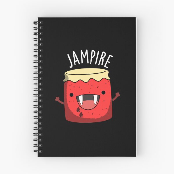 Item preview, Jam-pire Funny Vampire Jam Pun (Dark BG) designed and sold by punnybone.