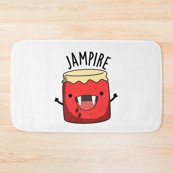 Item preview, Jam-pire Funny Vampire Jam Pun  designed and sold by punnybone.