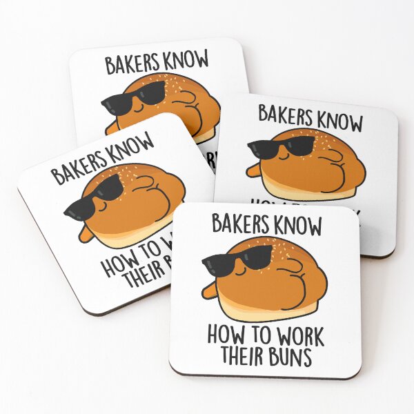 Artikelvorschau, Bäcker wissen, wie man ihre Brötchen bearbeitet. Lustiges Backwortspiel entworfen und verkauft von punnybone.