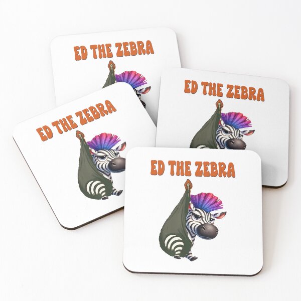 Item preview, Ed The Zebra Captured Funny Sarcastic Captured Zebra Animal  designed and sold by ZANNIX.
