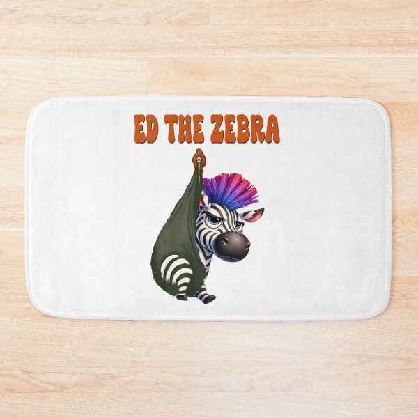 Item preview, Ed The Zebra Captured Funny Sarcastic Captured Zebra Animal  designed and sold by ZANNIX.