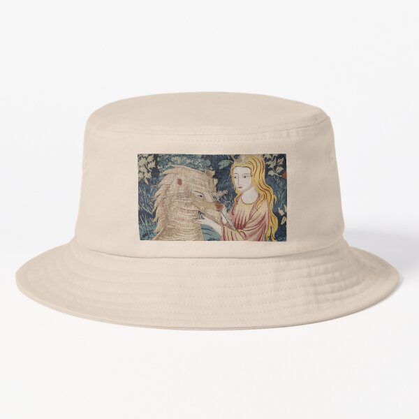 Vista previa del artículo con la obra «Arte de tapiz medieval Doncella y Quimera», diseñado y vendido por Vintage Designs +.