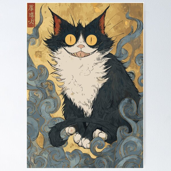 Item preview, Japanese Nekomata designed and sold by bapupa.