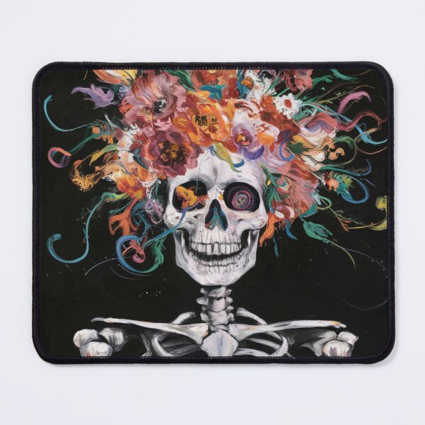 Item preview, Skeleton Flower Head designed and sold by whitecat23.