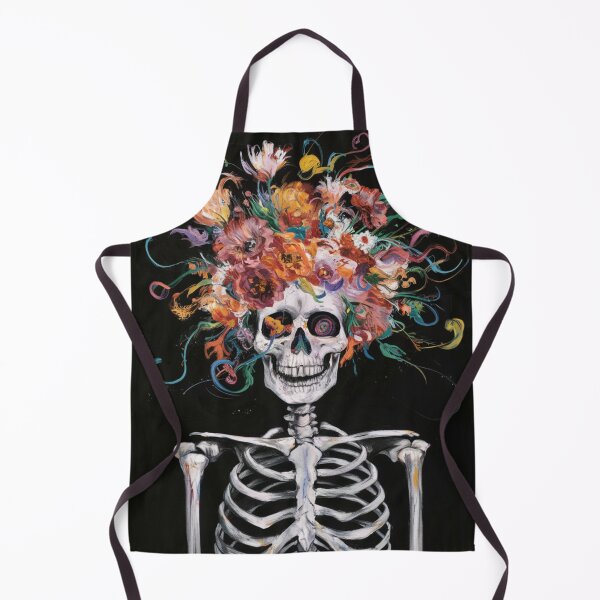 Item preview, Skeleton Flower Head designed and sold by whitecat23.
