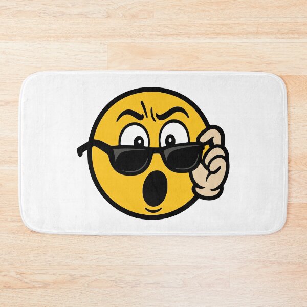 Item preview, Cool Surprised Emoji with Sunglasses – Shocked Face Meme designed and sold by Infinitee8hirts.