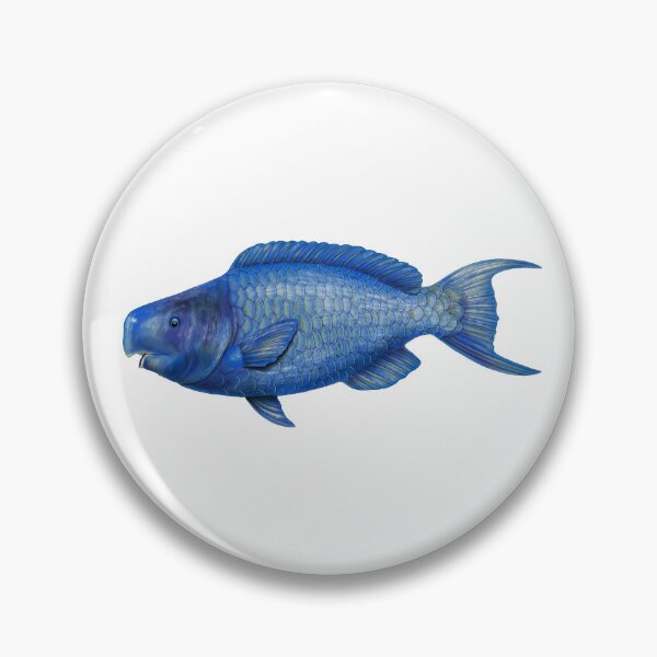 Item preview, Blue Parrotfish designed and sold by TasiaZenzura.
